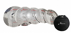 AISEN LOW VOLUME SILVER CYMBAL PACK